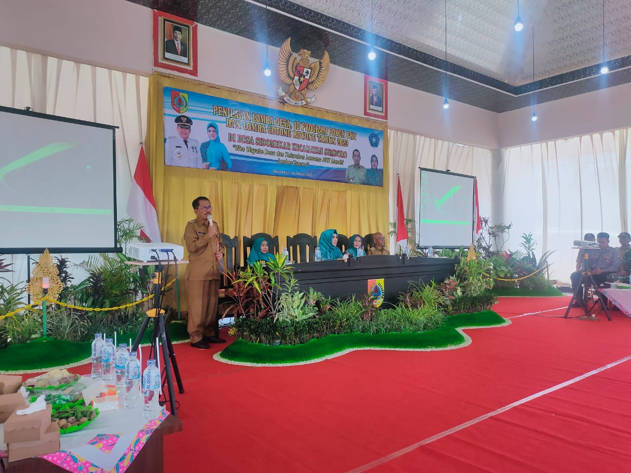 Gambar LOMBA DESA DAN KELURAHAN,LOMBA 10 PROGRAM POKOK PKK DAN LOMBA GOTONG ROYONG TAHUN 2023 DI KABUPATEN JEMBER