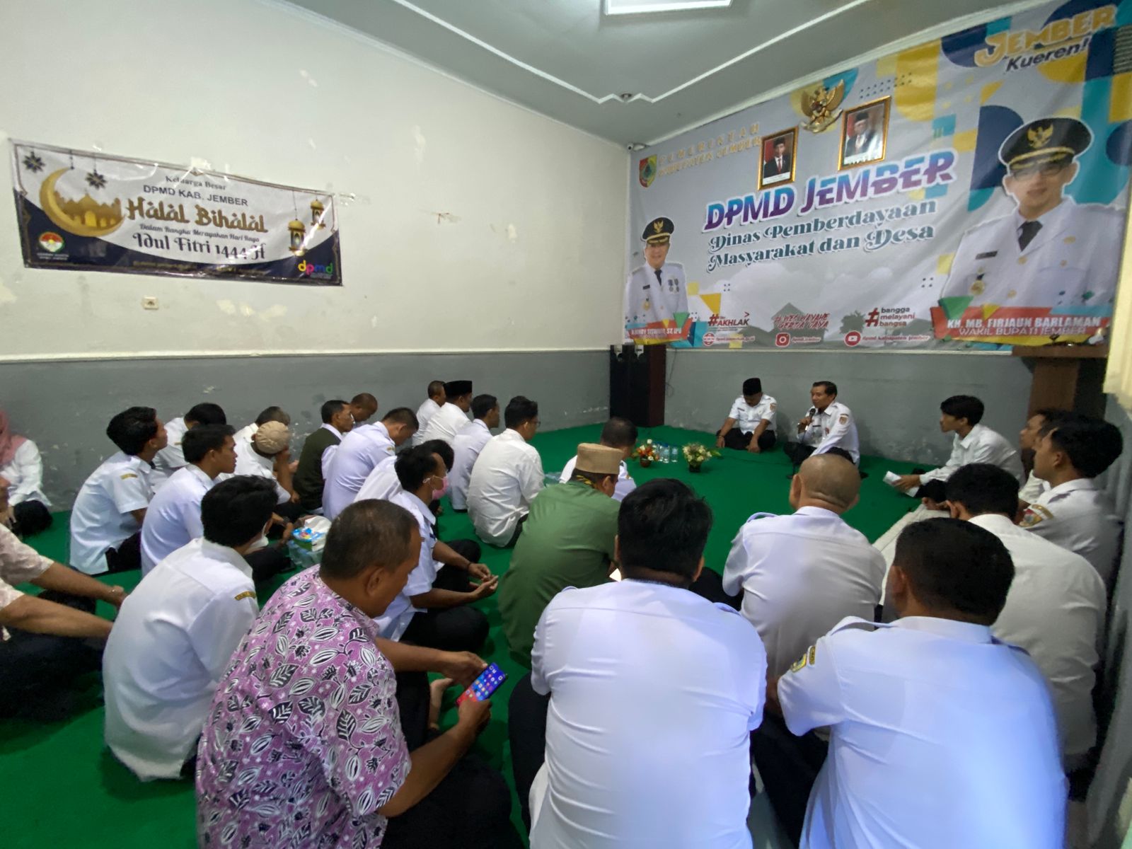Gambar HALAL BIHALAL IDUL FITRI 1 SYAWAL 1444 H KELUARGA BESAR DINAS PMD KABUPATEN JEMBER