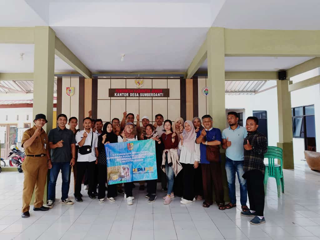 Gambar GIAT VERIFIKASI LAPANGAN PROGRAM HIBAH AIR MINUM PERDESAAN DI DESA SUMBERDANTI SUKOWONO JEMBER
