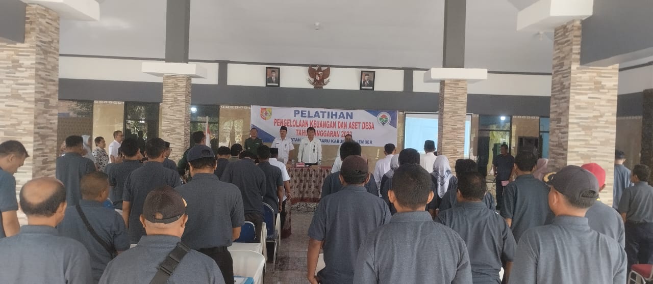 Gambar PELATIHAN PENGELOLAAN KEUANGAN DAN ASET DESA TAHUN ANGGARAN 2023 DI KECAMATAN SUMBERBARU JEMBER