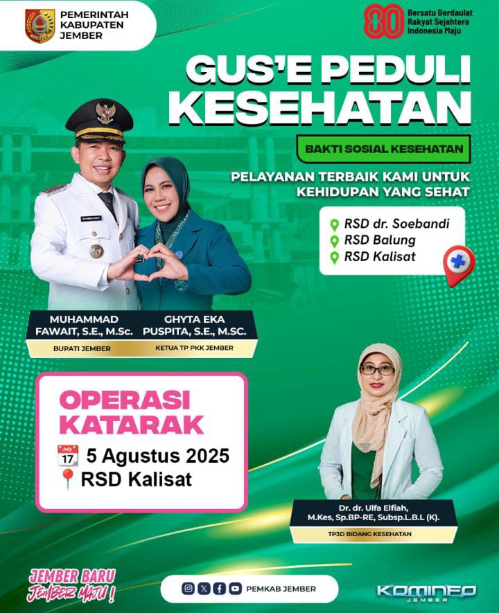 Gambar Gus’e Peduli Kesehatan: Operasi Katarak